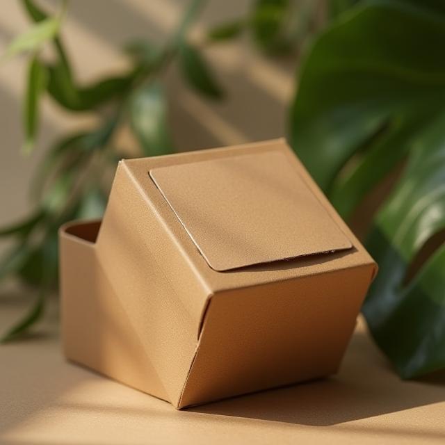 Eco-friendly recycled cardboard watch box